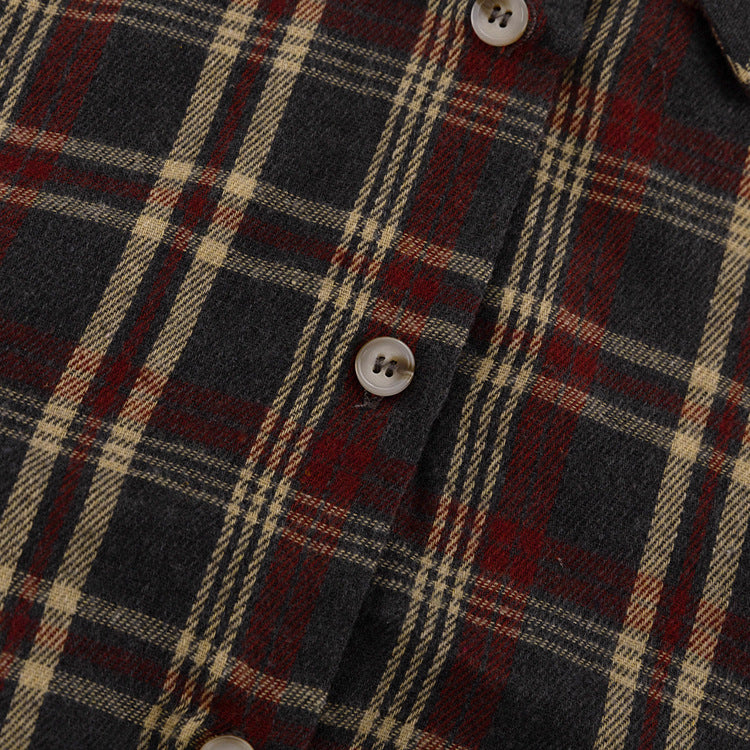 Plaid Oversized Shirt Jacket – Casual & Cozy Style