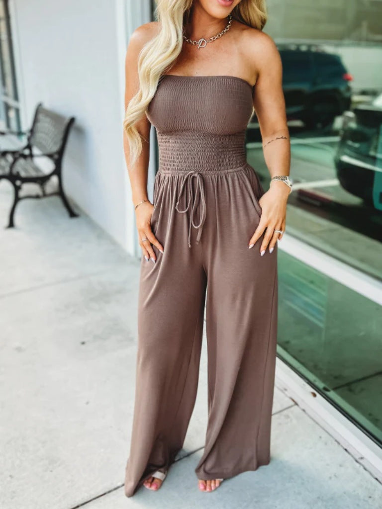 Strapless Jumpsuit