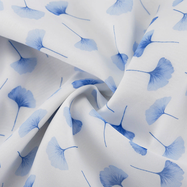 Elegant Blue Floral Peplum Maxi Dress