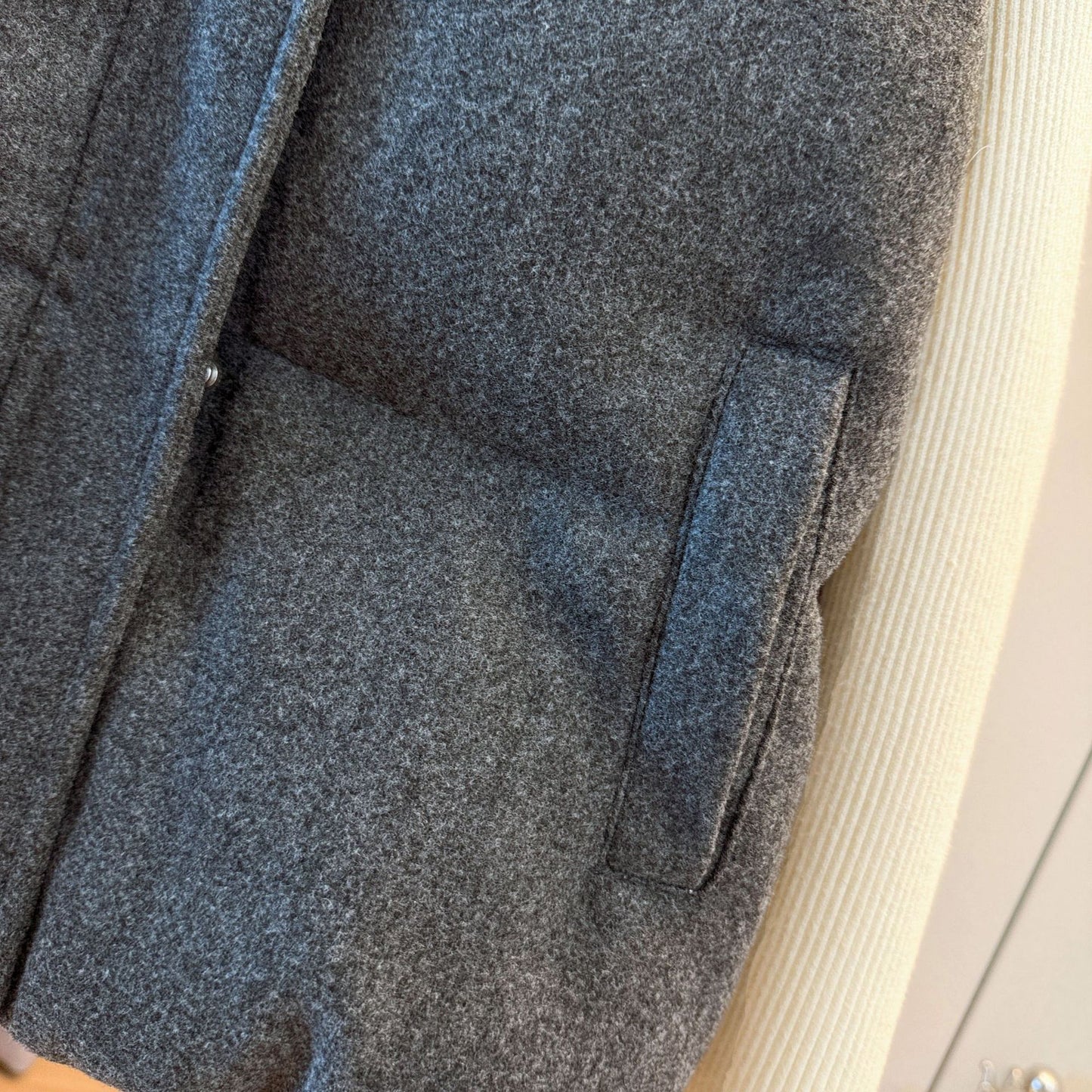 Women’s Wool Blend Puffer Vest