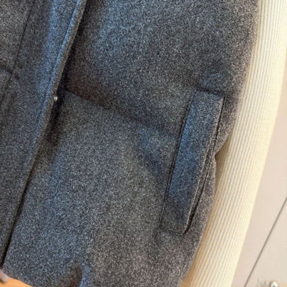 Women’s Wool Blend Puffer Vest