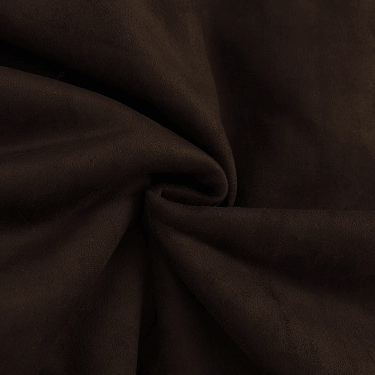 Nordic Shearling-Lined Aviator Jacket – Coffee Brown
