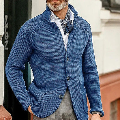 Men’s Knitted Blazer Cardigan – Timeless Style & Everyday Comfort