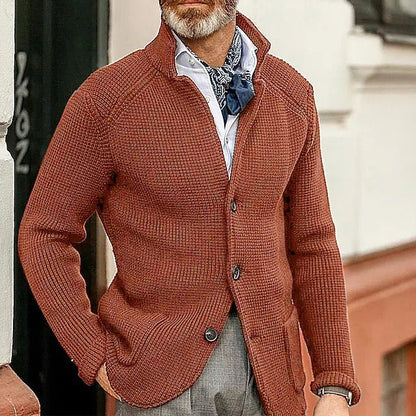 Men’s Knitted Blazer Cardigan – Timeless Style & Everyday Comfort