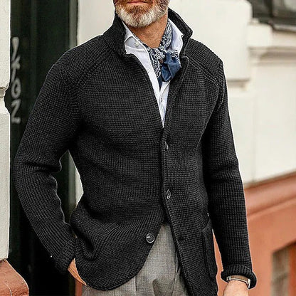 Men’s Knitted Blazer Cardigan – Timeless Style & Everyday Comfort