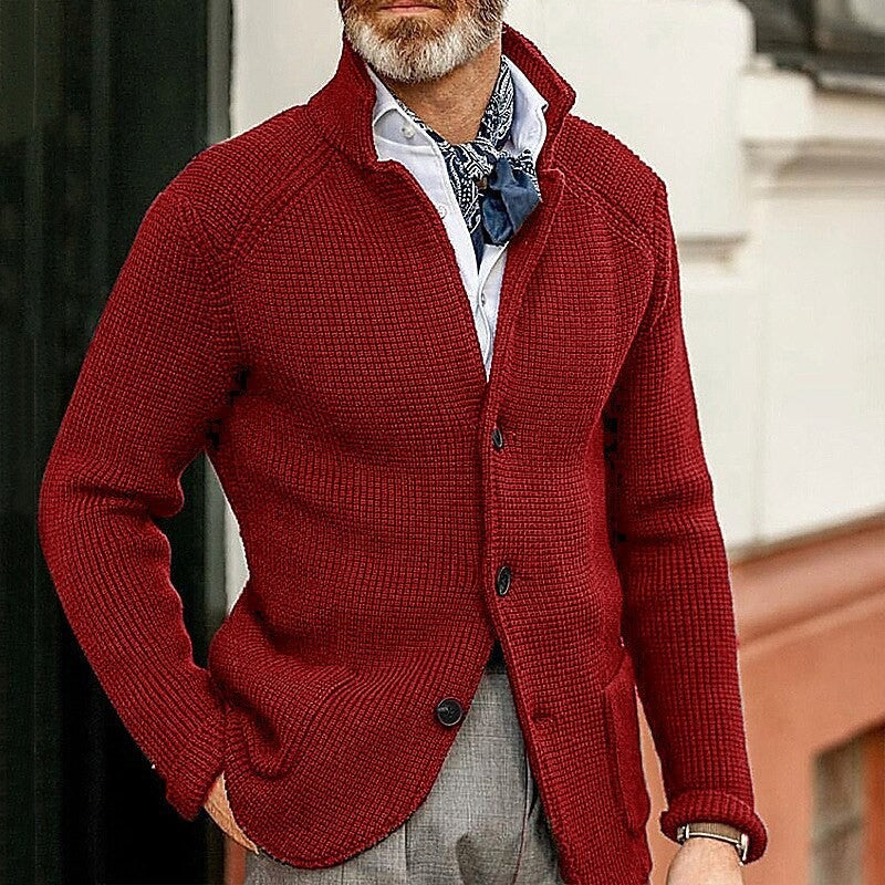 Men’s Knitted Blazer Cardigan – Timeless Style & Everyday Comfort