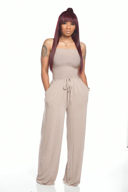 Strapless Jumpsuit