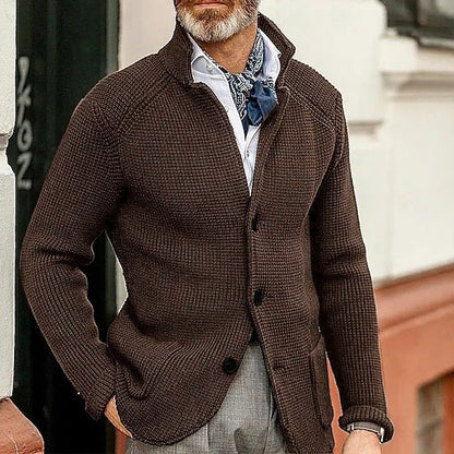 Men’s Knitted Blazer Cardigan – Timeless Style & Everyday Comfort