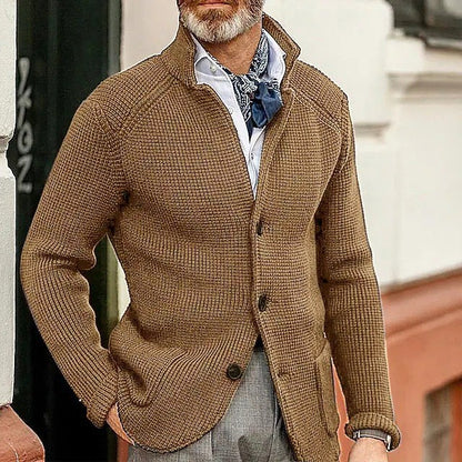 Men’s Knitted Blazer Cardigan – Timeless Style & Everyday Comfort